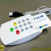 เครื่องอ่านบัตรสมาร์ทคาร์ดพร้อมแป้นตัวเลข รุ่น SPR332 - Image 3