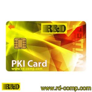บัตรสมาร์ตคาร์ดแบบ PKI รุ่น FT-PKI