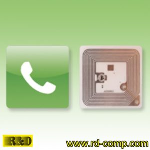 สติกเกอร์ NFC Type 1 รูปหูโทรศัพท์ รุ่น TS1S-Call