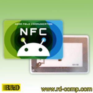 สติกเกอร์ NFC Type 4 รูปหุ่น Android รุ่น TS4R-And (แพ็ค 3 ดวง)