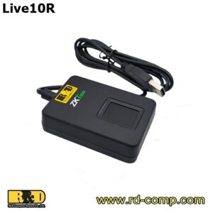 เครื่องสแกนลายนิ้วมือคุณภาพสูง รุ่น Live10R
