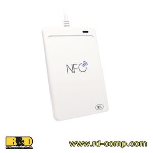 เครื่องอ่าน NFC ใช้กับบัตร MIFARE, บัตรรถไฟฟ้า และบัตรเครดิตได้ สามารถจำลองเป็นคีย์บอร์ดป้อนข้อมูลอัตโนมัติได้ รุ่น ACR1552U