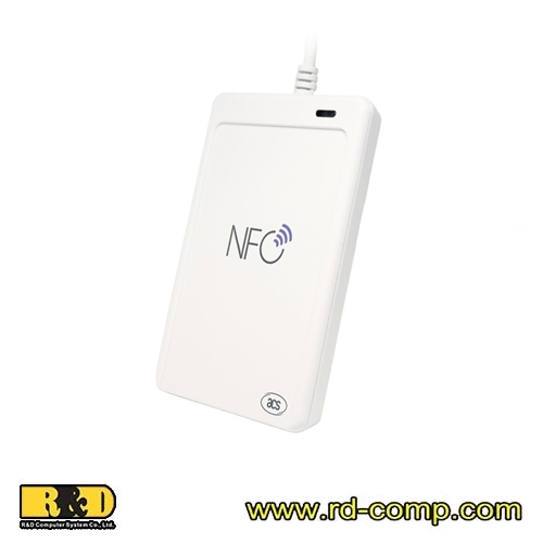 เครื่องอ่าน NFC ใช้กับบัตร MIFARE, บัตรรถไฟฟ้า และบัตรเครดิตได้ สามารถจำลองเป็นคีย์บอร์ดป้อนข้อมูลอัตโนมัติได้ รุ่น ACR1552U - Image 3