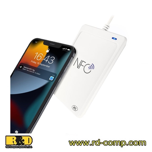 เครื่องอ่าน NFC ใช้กับบัตร MIFARE, บัตรรถไฟฟ้า และบัตรเครดิตได้ สามารถจำลองเป็นคีย์บอร์ดป้อนข้อมูลอัตโนมัติได้ รุ่น ACR1552U - Image 5